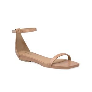 Pashion Gigi Latte Crocodile Flat